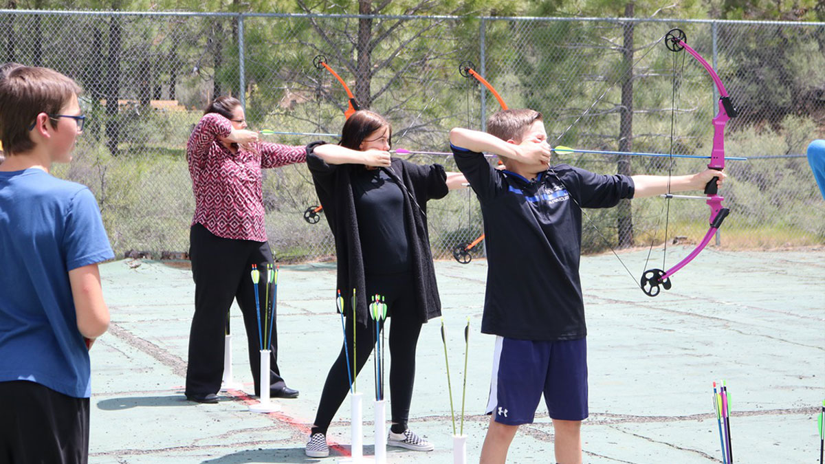 California 7th Graders Learn about Archery Rocky Mountain Elk Foundation