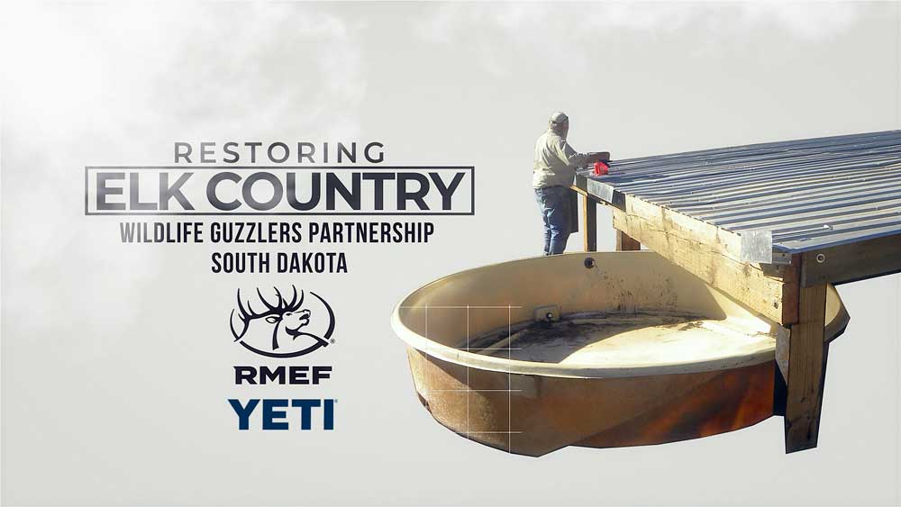 Restoring Elk Country Wildlife Guzzlers Partnership, South Dakota