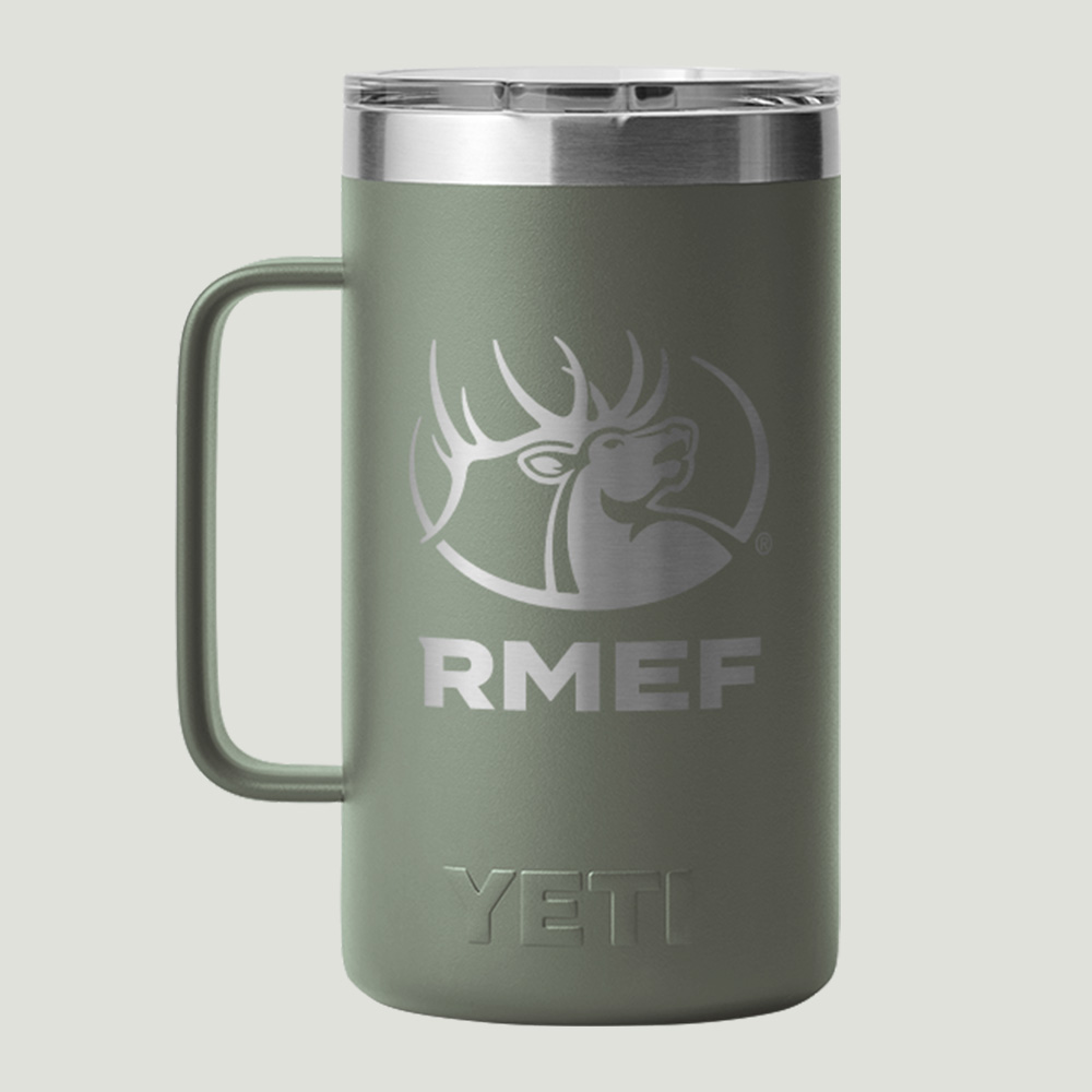 YETI Rambler 24 oz Mug  Rocky Mountain Elk Foundation
