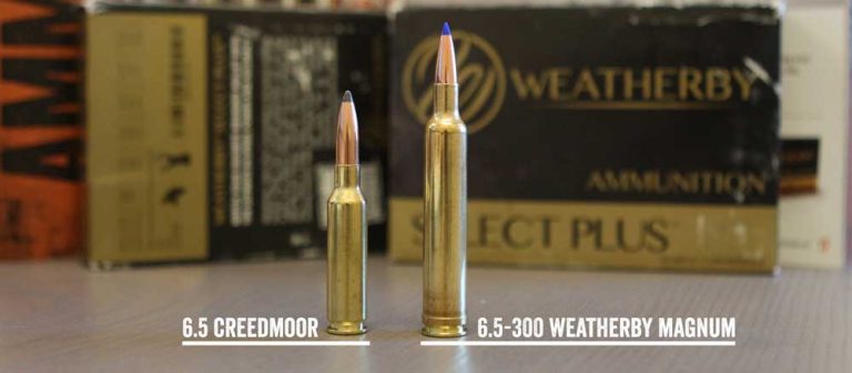 Both the 6.5 Creedmoor and 6.5-300 Weatherby Magnum are available in multip...