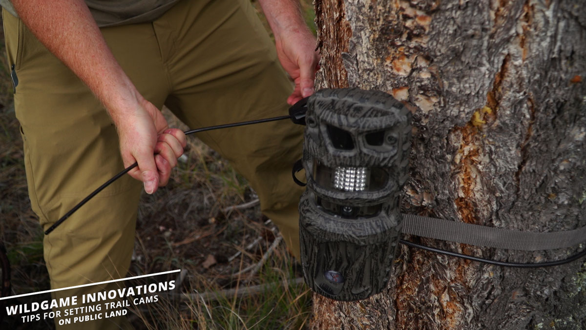 Gear 101 Wildgame Innovations, Tips for Setting Trail Cams on Public
