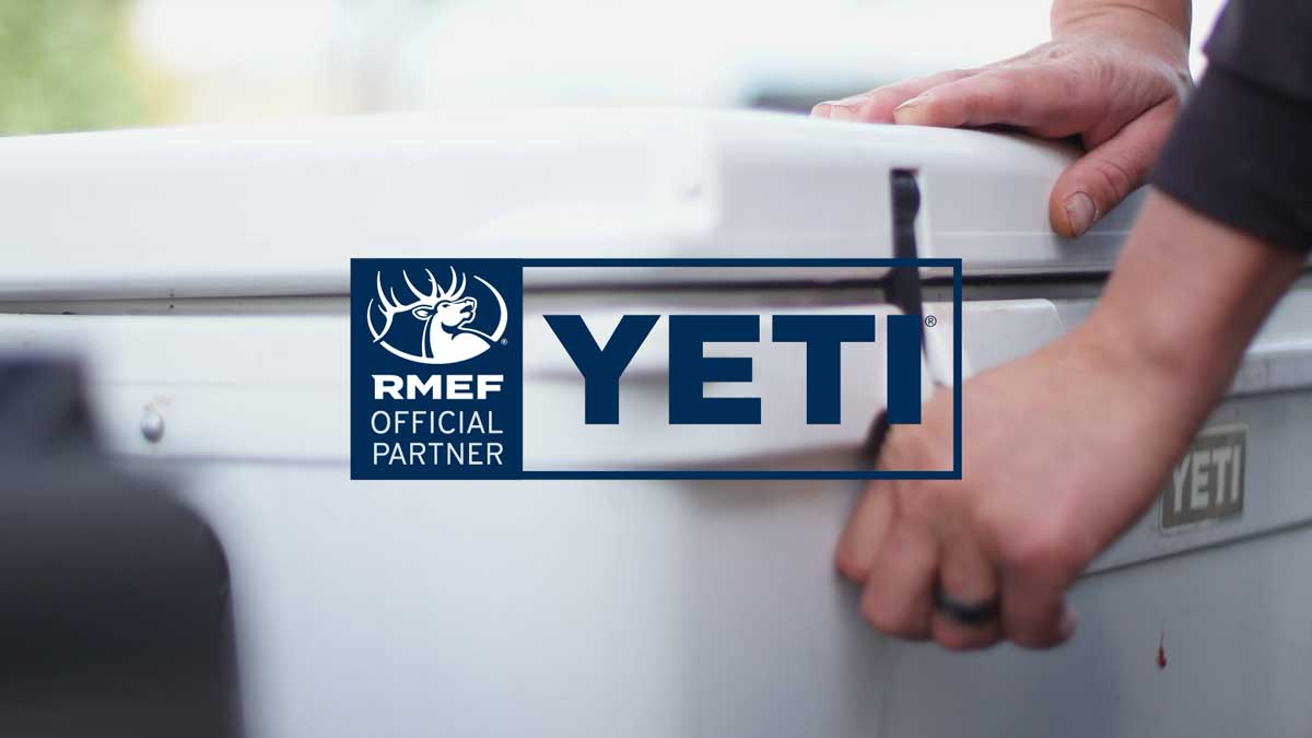 YETI Official Cooler, Drinkware and Cargo of RMEF Rocky