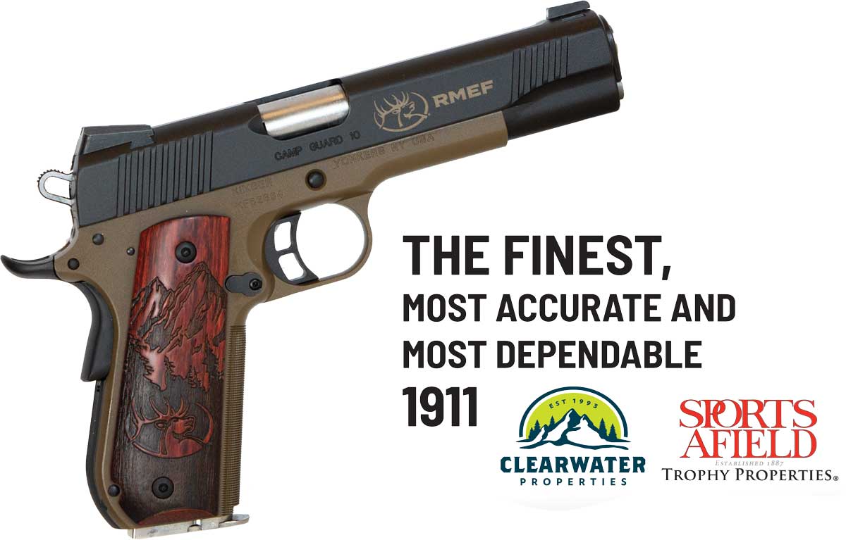 RMEF Custom Kimber 10mm Rocky Mountain Elk Foundation