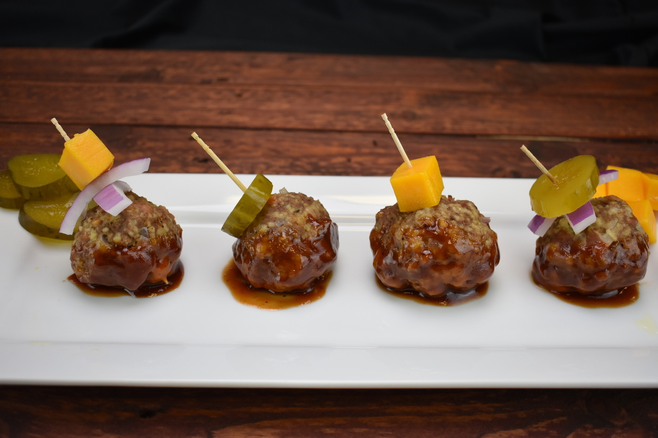 BBQ Bacon Cheeseburger Meatballs Rocky Mountain Elk Foundation