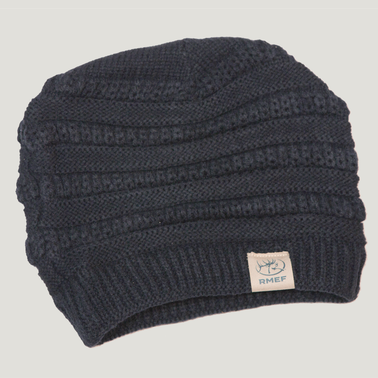 Ladies Knit Slouch Beanie