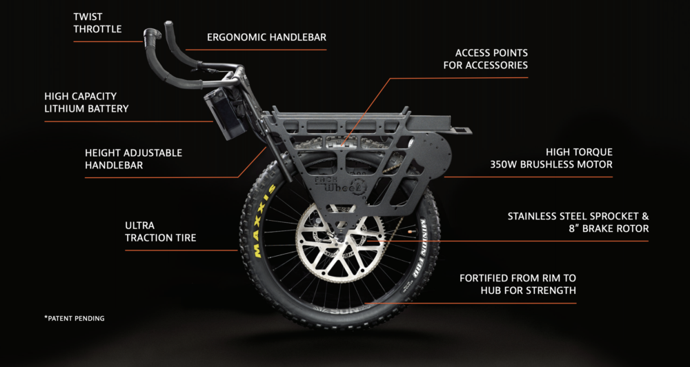 Pack Wheel The original, ultralight gear & game carrier system